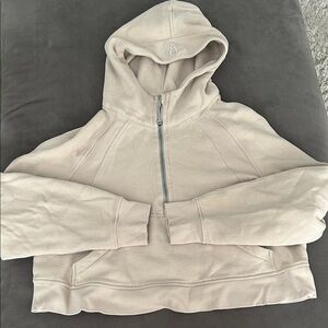 Lululemon Scuba Cropped Half Zip Hoodie